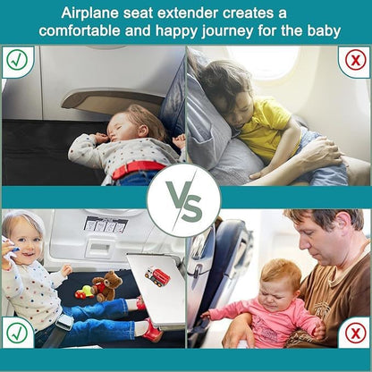 Children Airplane Foot Pedal Baby Airplane Hammock Portable Kids Travel Bed Airplane Seat Extender in Stock - image 4