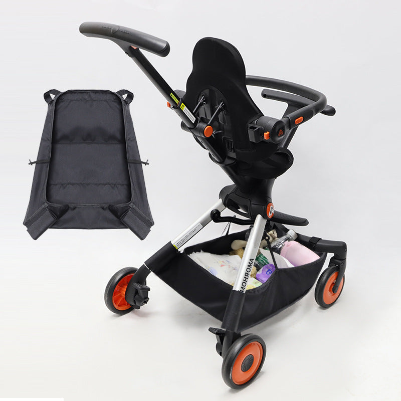 amorhome Baby Walking Artifact Accessories Storage Bottom Pocket Storage Net Pocket Baby Cart Hanging Bag Accessories - image 2