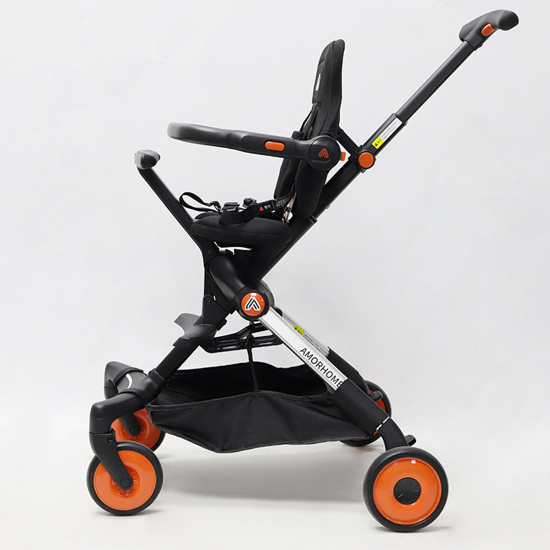 amorhome Baby Walking Artifact Accessories Storage Bottom Pocket Storage Net Pocket Baby Cart Hanging Bag Accessories - image 3