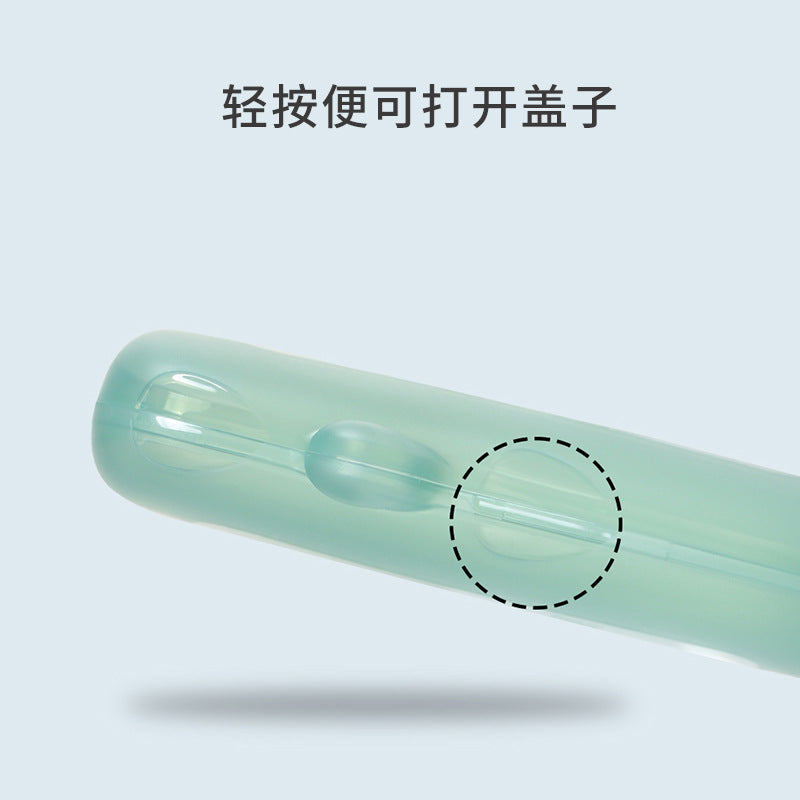Cross-Border Hot Selling Infant Anti-Extrusion Puree Box Suction Bag Can Assist Complementary Food Baby Feeding Artifact Does Not Stick to Your Hands - image 3
