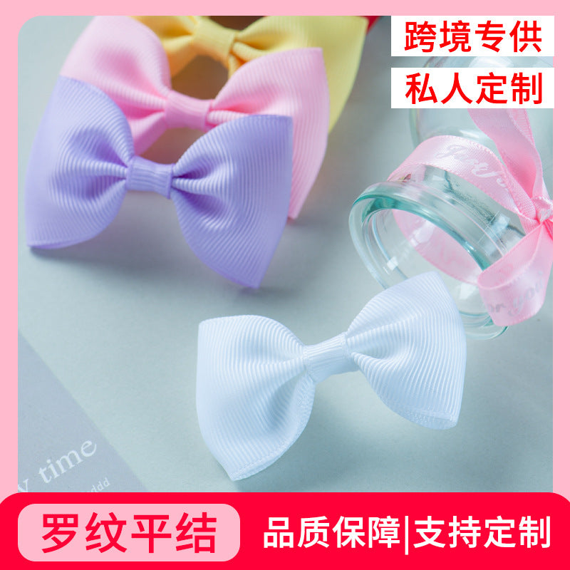 28 Colors in Stock, Hand-Sewn Toy Gift Box Packaging, Headwear, Shoe and Sock Accessories, Plain and Ribbed Ribbons, Bow Ties - image 1