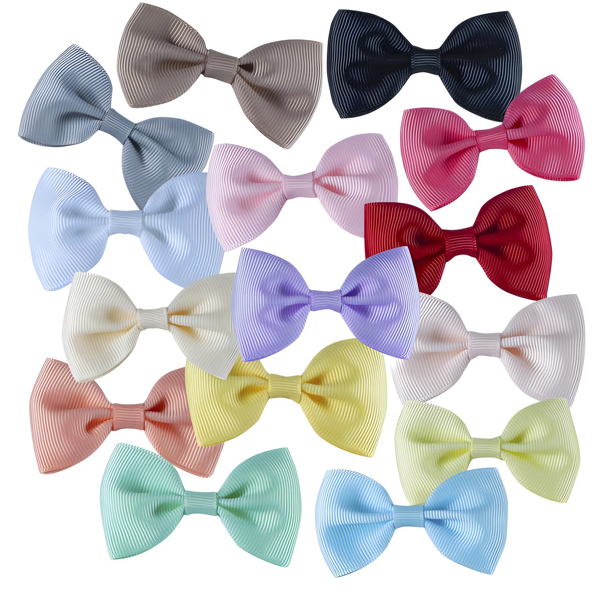 28 Colors in Stock, Hand-Sewn Toy Gift Box Packaging, Headwear, Shoe and Sock Accessories, Plain and Ribbed Ribbons, Bow Ties - image 5