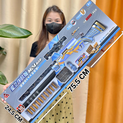 Children's Toy Shell-Ejecting Soft Bullet Gun M416 Boys' Pubg Toy Gun 98K Gift Box Boys' Toys Wholesale from Street Vendors - image 1
