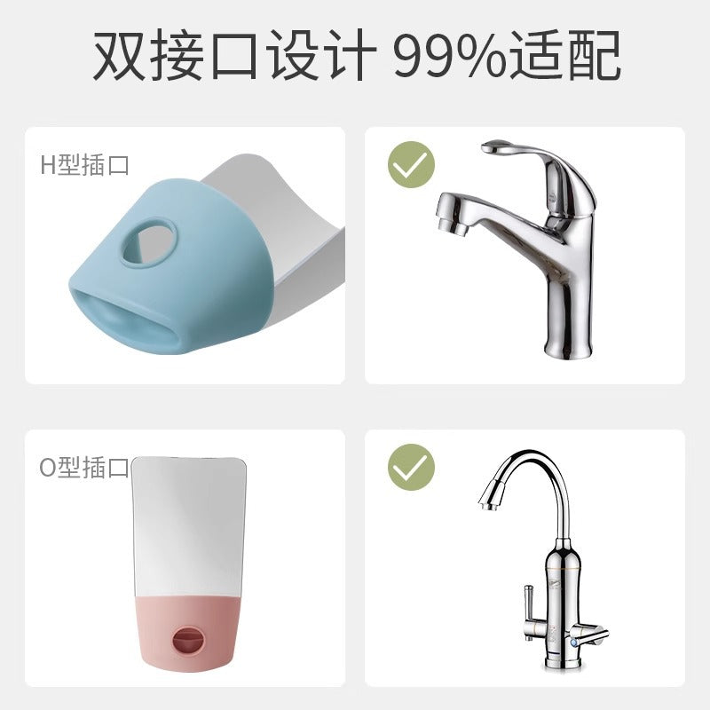 Faucet Mouth Extender Baby Kidsren's Hand Washing Auxiliary Extender Cartoon Extended Anti-Splash Head Water Diversion Device - image 3