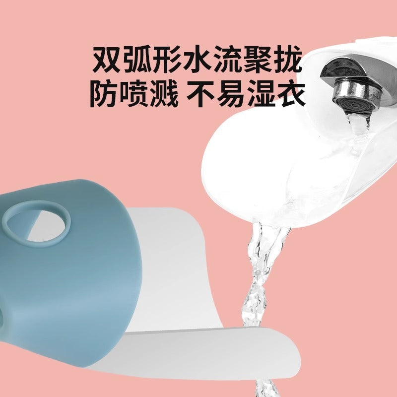Faucet Mouth Extender Baby Kidsren's Hand Washing Auxiliary Extender Cartoon Extended Anti-Splash Head Water Diversion Device - image 4