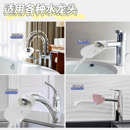 Faucet Mouth Extender Baby Kidsren's Hand Washing Auxiliary Extender Cartoon Extended Anti-Splash Head Water Diversion Device - image 5