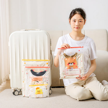 Kindergarten storage bag children's ready-to-enter clothes finishing bag waterproof sealed storage baby special sub-bag - image 2