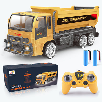 2025 Remote-controlled Engineering Vehicle Toys, Dump Truck