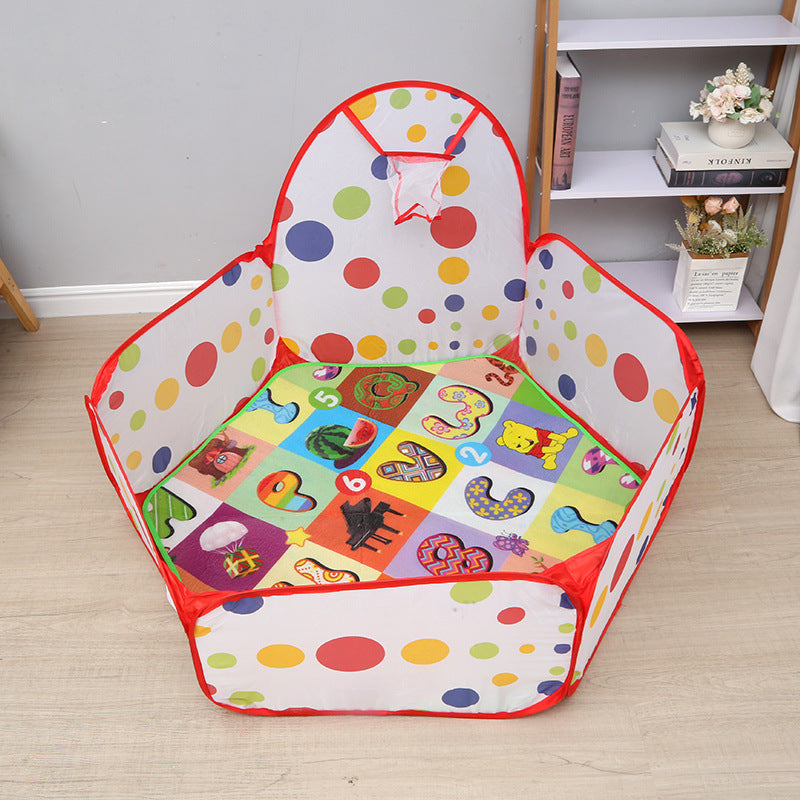 Folding sand pool baby ocean ball pool indoor baby color baby fence folding children play fence wholesale - image 3