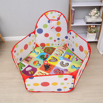 Folding sand pool baby ocean ball pool indoor baby color baby fence folding children play fence wholesale - image 3