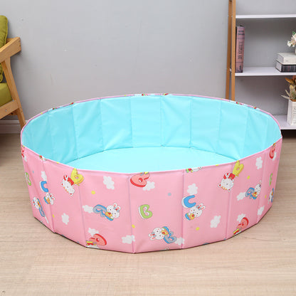 Folding sand pool baby ocean ball pool indoor baby color baby fence folding children play fence wholesale - image 4