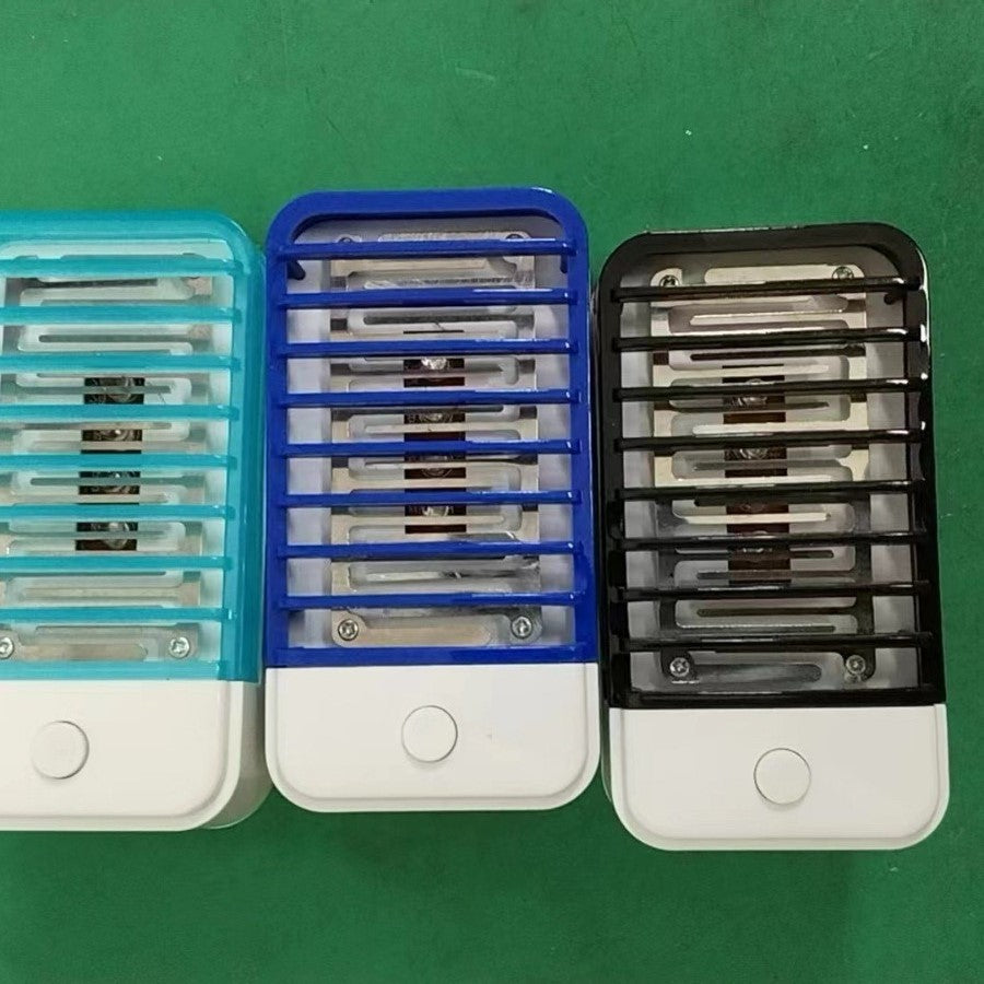 Household LED photocatalyst electric shock plug-in mosquito killer fly and moth mosquito killer ultra-quiet non-radiation mother and child - image 1