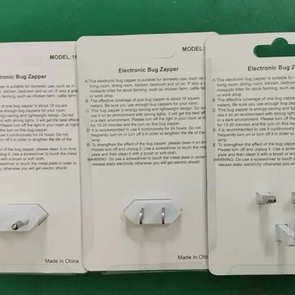 Household LED photocatalyst electric shock plug-in mosquito killer fly and moth mosquito killer ultra-quiet non-radiation mother and child - image 3