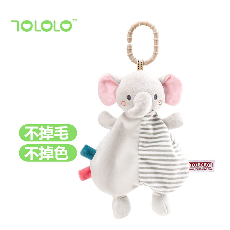 Tololo Baby Animal Bed Hanging Comfort Towel 0-3 Years Old Baby Can Play with It, Sleep Comfort Early Education Toy - image 3