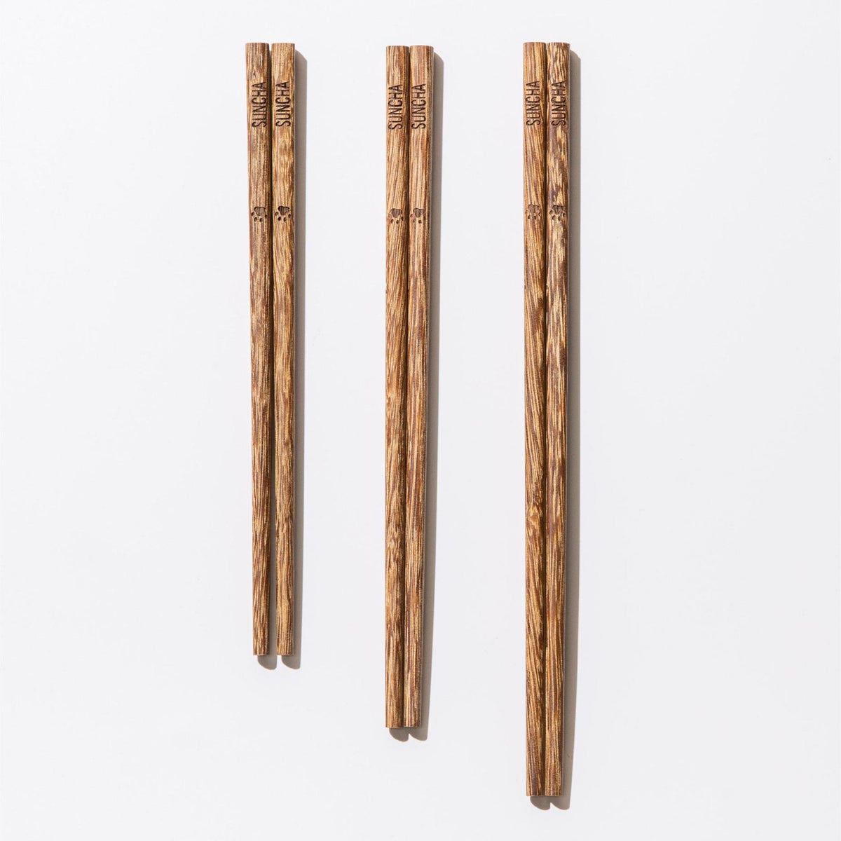 Two-gun chicken wing wood high temperature resistant children's chopsticks 6-12 years old non-slip baby special solid wood children's learning chopsticks short - image 5