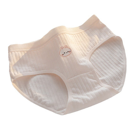Class A Baby Cotton Underwear Women's Pink Cute Girls' Underwear Women's Pure Cotton 7A Antibacterial Crotch Briefs for Students - image 5