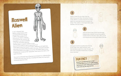 Cryptid Creatures Drawing Book