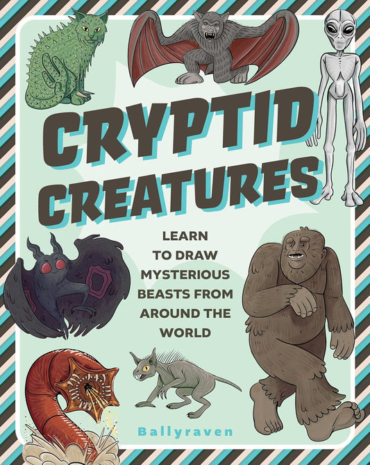 Cryptid Creatures Drawing Book