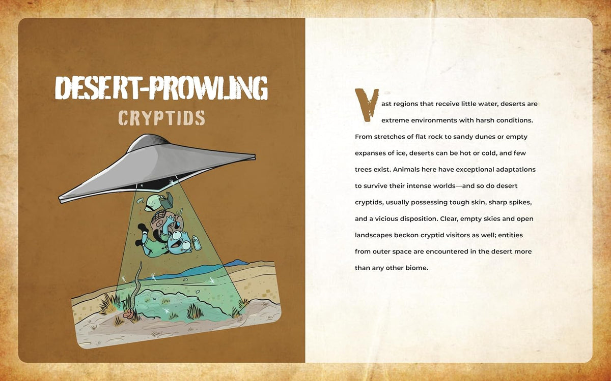 Cryptid Creatures Drawing Book
