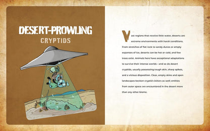 Cryptid Creatures Drawing Book