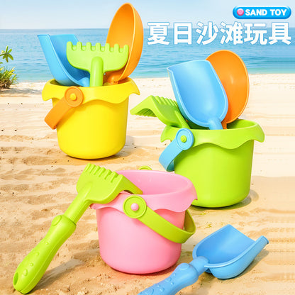 Sand Digging Indoor Kidsren's Digging Beach Tools Beach Toys Shovel Soft Rubber Water Sand Set Baby Outdoor - image 1