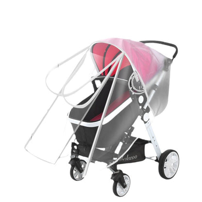 Baby stroller windshield cover universal stroller rain cover stroller windproof dust cover warm cover stroller protective cover - image 5