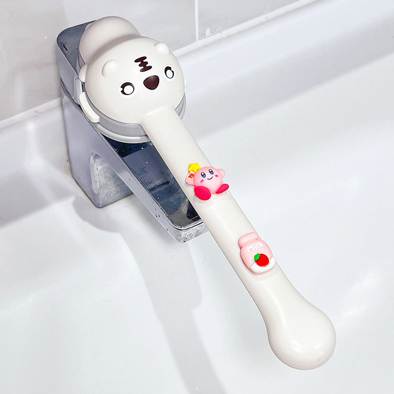 Children's faucet extender extended mouth cute cartoon silicone extension switch baby hand washing splash proof artifact - image 5