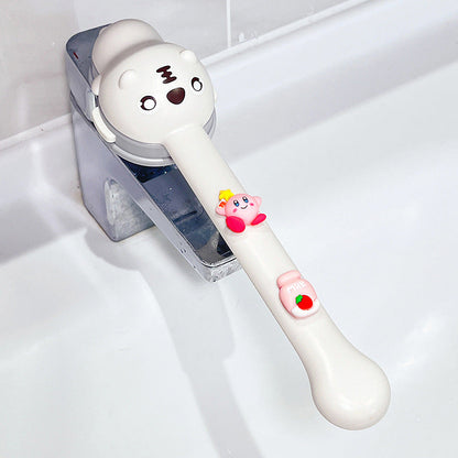 Children's faucet extender extended mouth cute cartoon silicone extension switch baby hand washing splash proof artifact - image 5