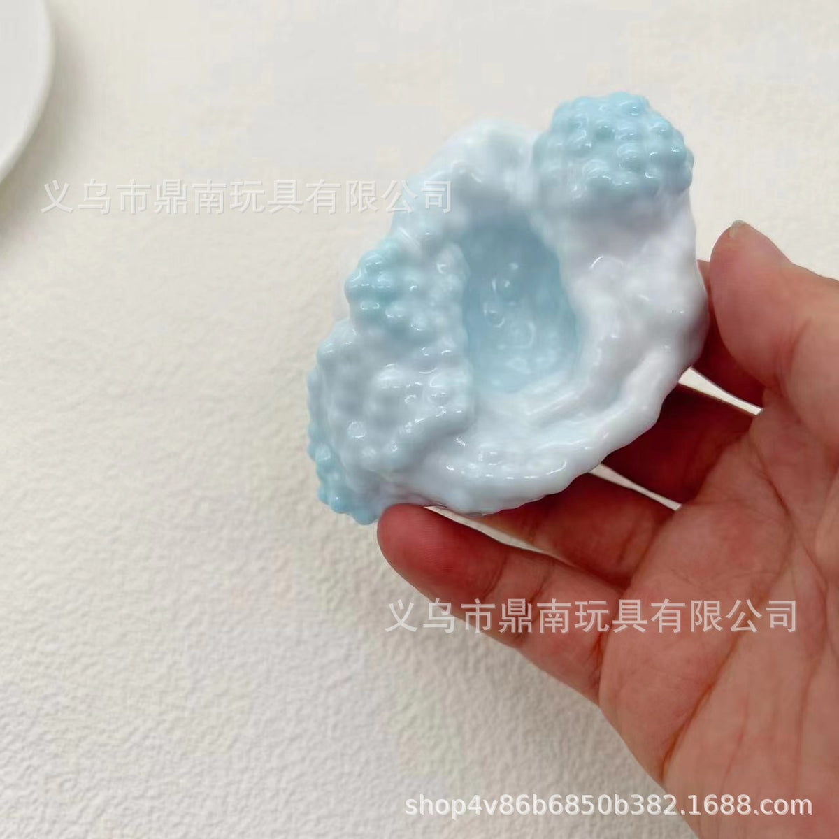 Little Red Book Same Milky White Ultra-thin Milk Flavor Pearl Ice Skin Hand-made Ball Kneading Music Decompression Toy Noisy Ball - image 3