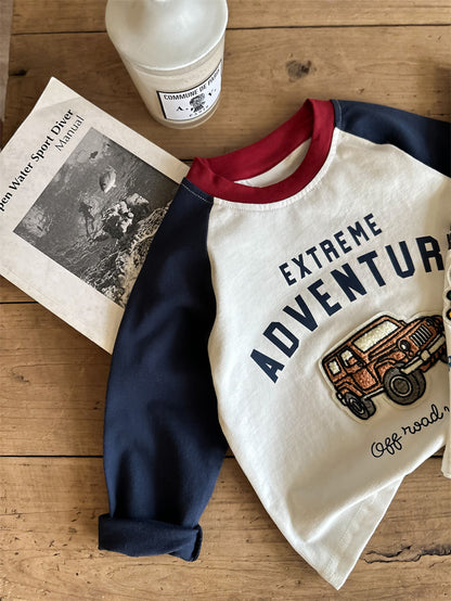 Wholesale Pure Cotton Children's T-Shirts Cartoon Long-Sleeved Autumn Boys' Round-Neck Tops Girls' Autumn Clothes Baby Spring and Autumn Children's Clothing - image 4