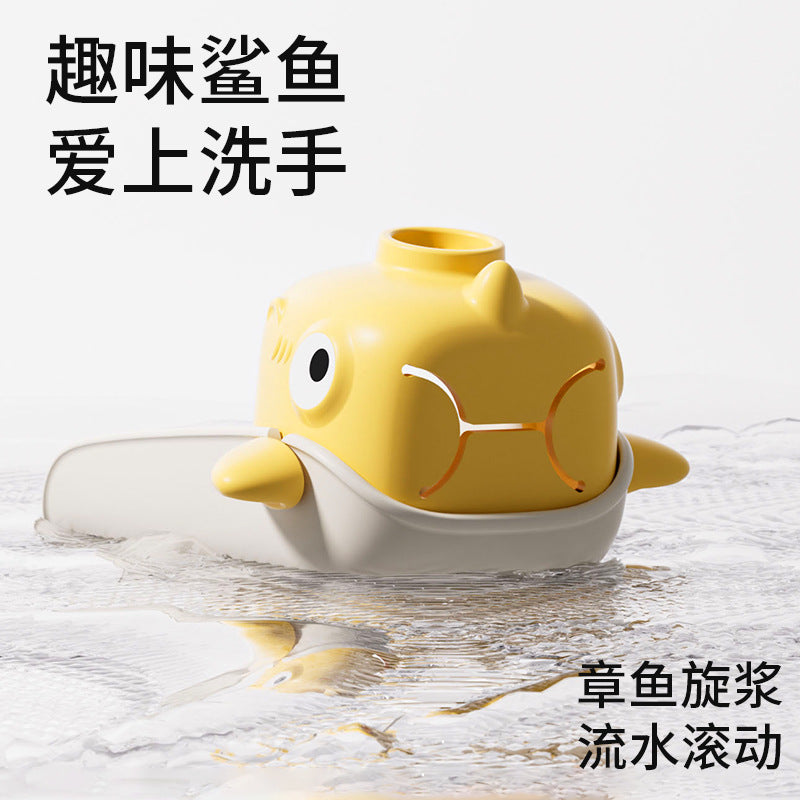 Shield Dad Children's Faucet Extender Baby Handwashing Cartoon Silicone Extended Splash-Proof Magic Nozzle - image 2