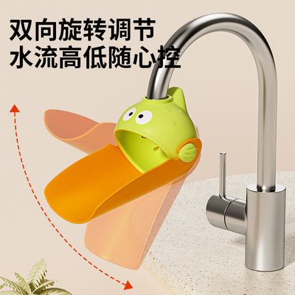 New children's faucet extender baby's hand washing guide sink extension splash-proof artifact cute universal - image 3