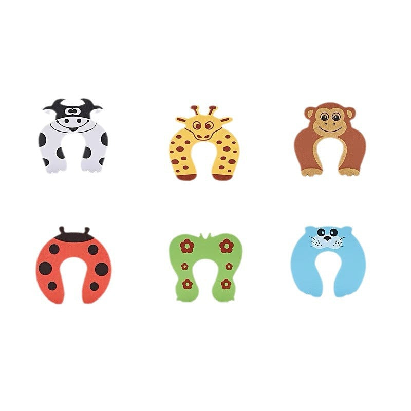 Anti-pinch Hand Door Stop Safety Door Card Door Clip Child Door Blocker Anti-collision Door Artifact Cartoon Anti-collision Anti-pinch Door Stop Card - image 5