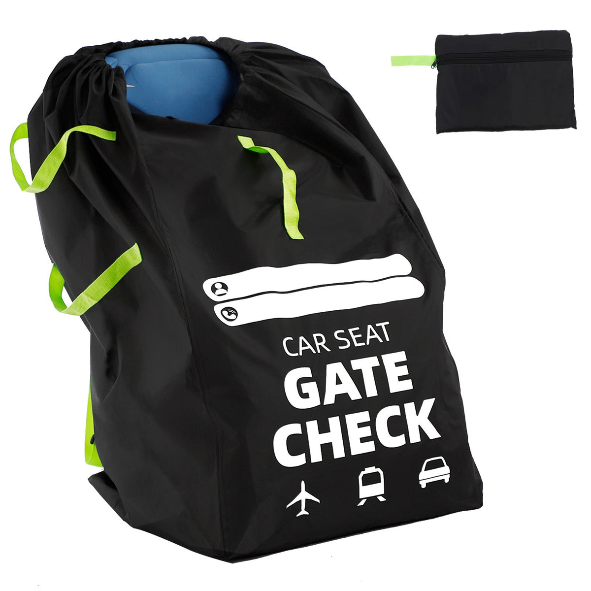 Amazon's New Popular Baby Car Safety Seat Travel Storage Bag Children's Stroller Wheelchair Storage Bag - image 1