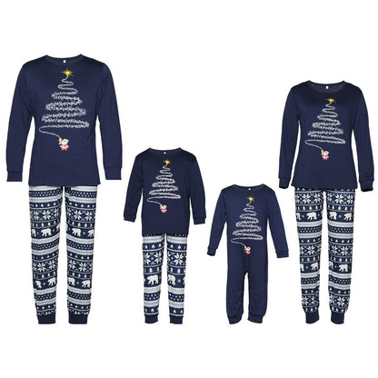 2026 Manufacturer Christmas Family Matching Outfits Christmas Pajamas Set for Family of Three or Four Cotton Parent-Child Pajamas - image 4
