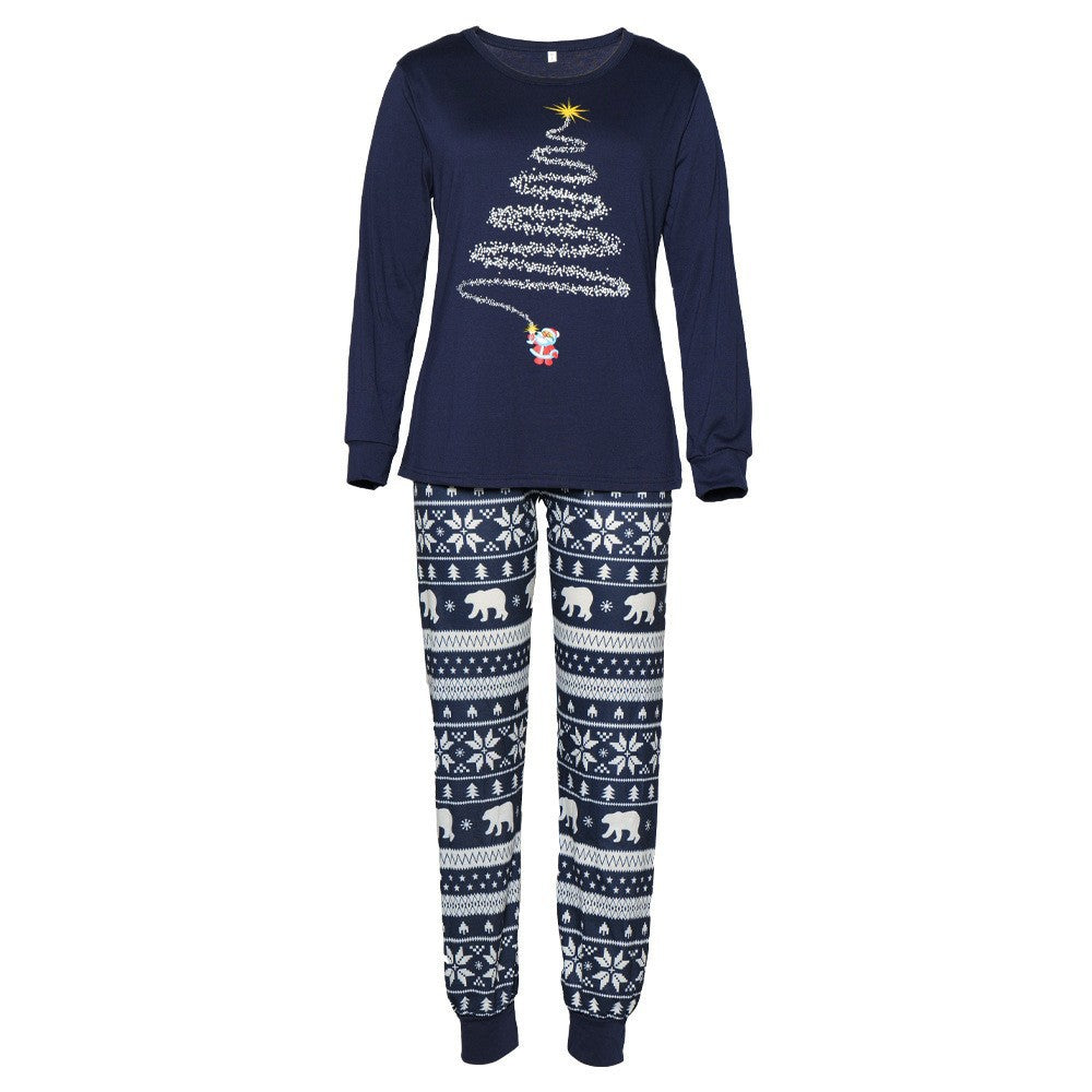 2026 Manufacturer Christmas Family Matching Outfits Christmas Pajamas Set for Family of Three or Four Cotton Parent-Child Pajamas - image 5