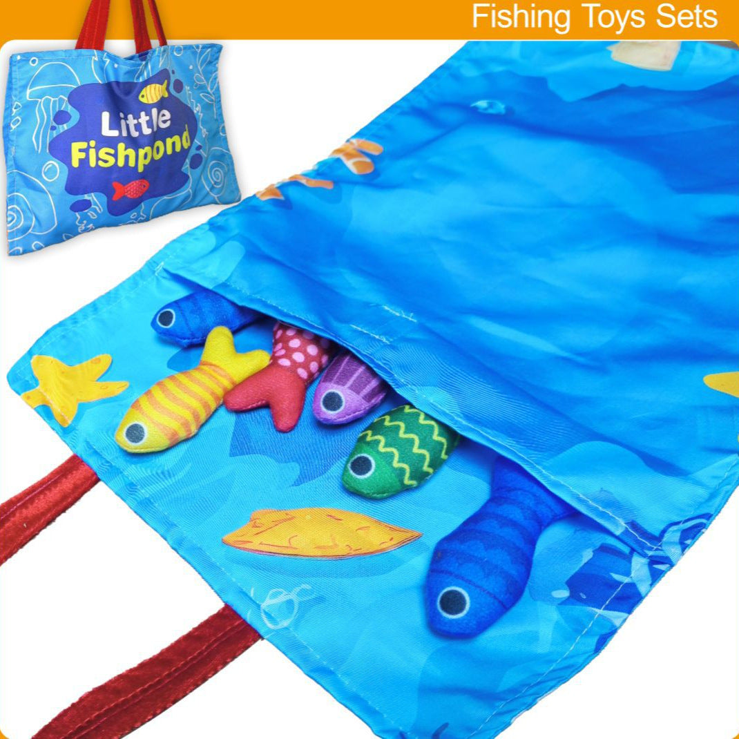 Cross-border Explosions Montessori Toy Baby Fishing Toy Fabric Crawling Game Mat Three-dimensional Early Education Enlightenment - image 4