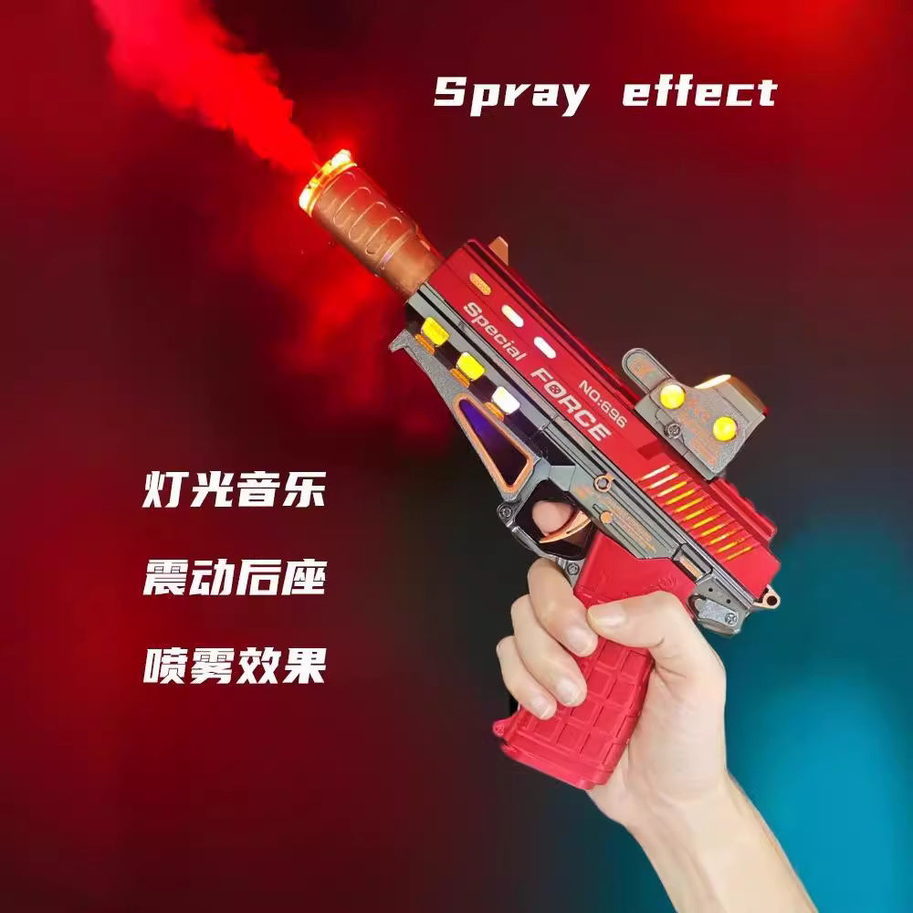Children's Electric Spray Vibrating Toy Gun Kids Boy Baby Luminous Music Cool Toy Pistol 3-6 Years Old - image 1