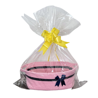 Cotton Rope Woven Storage Basket Desktop Snack Gift Packaging Toy Sundries Organize Storage Basket Household Storage Box - image 2