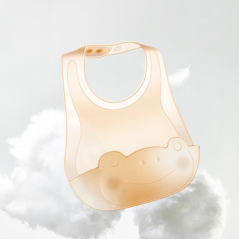 Baby Eating Silicone Bib Children's Feeding Slippery Food Bag Baby Children Portable Bib Waterproof Anti-Dirty Artifact - image 1