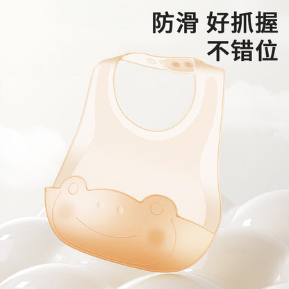 Baby Eating Silicone Bib Children's Feeding Slippery Food Bag Baby Children Portable Bib Waterproof Anti-Dirty Artifact - image 3