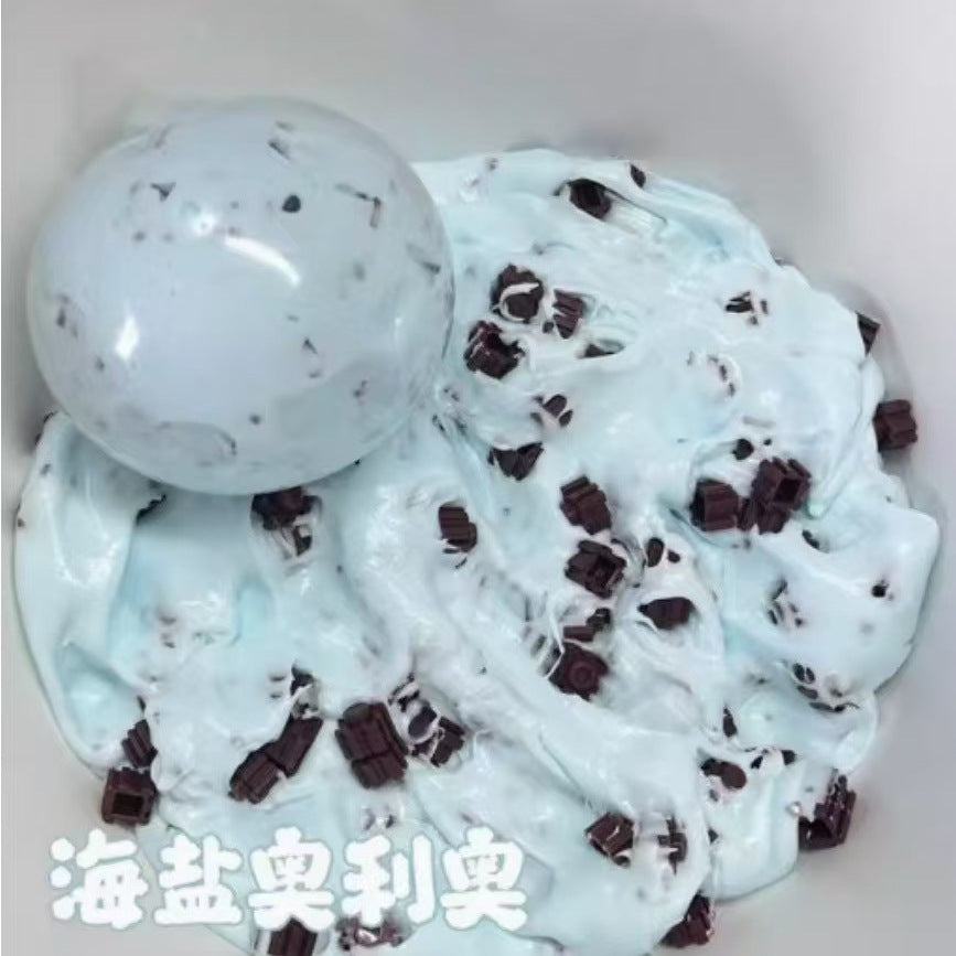 Trendy Viral Stress Relief Toy Squishy Ball Handmade Ice Skin Ball Noise Ball Squeeze Toy Stress Relief Toy - image 2
