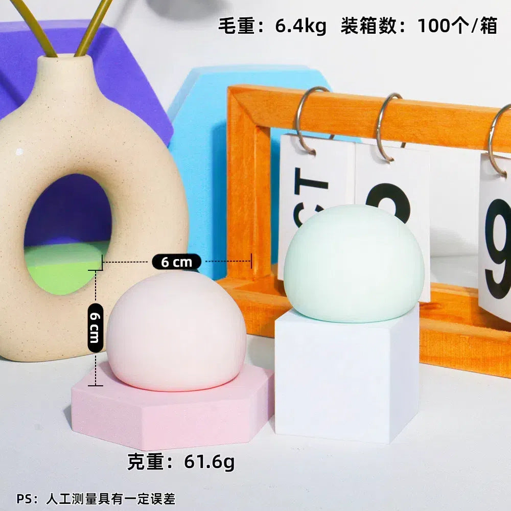 Trendy Viral Stress Relief Toy Squishy Ball Handmade Ice Skin Ball Noise Ball Squeeze Toy Stress Relief Toy - image 4
