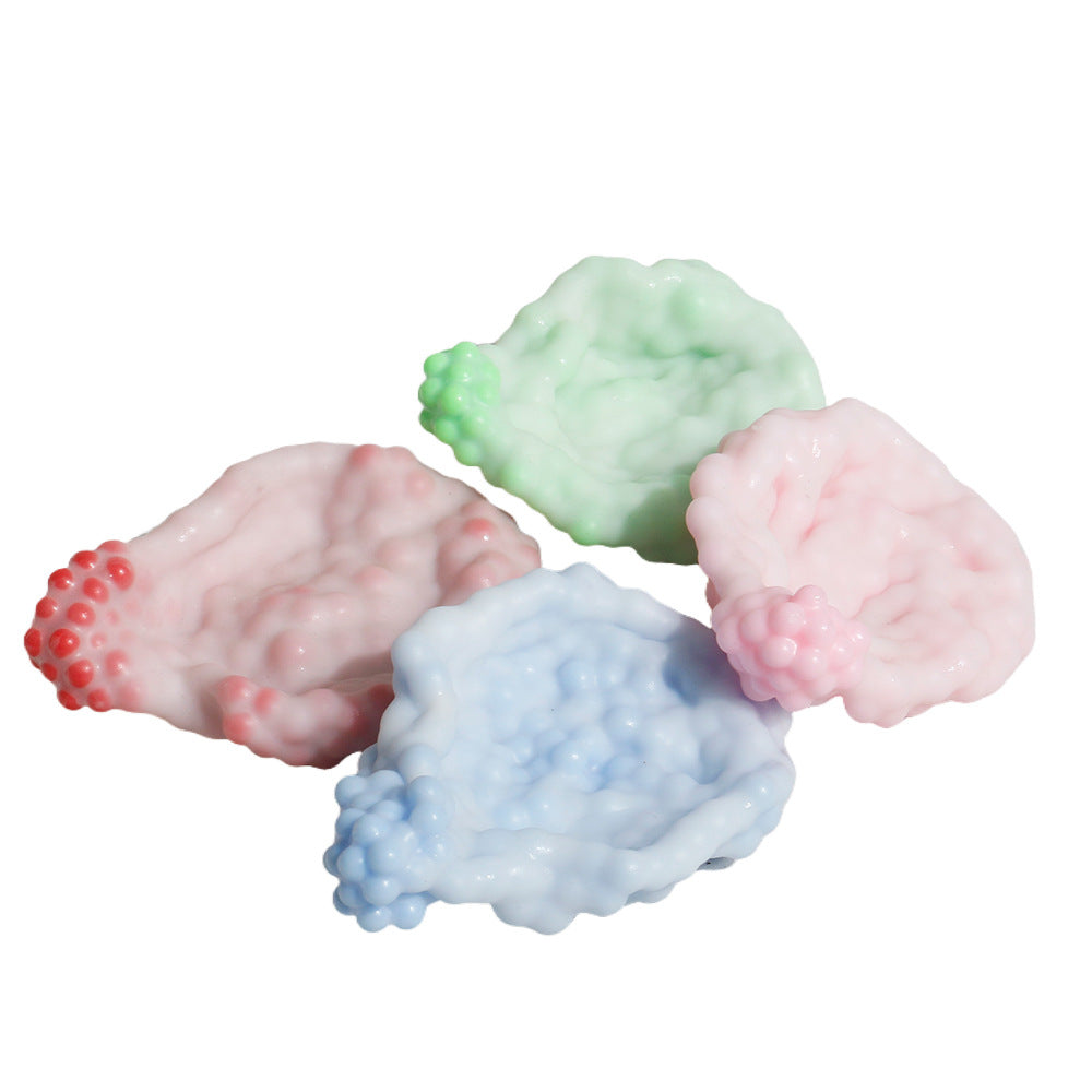 Trendy Viral Stress Relief Toy Squishy Ball Handmade Ice Skin Ball Noise Ball Squeeze Toy Stress Relief Toy - image 5