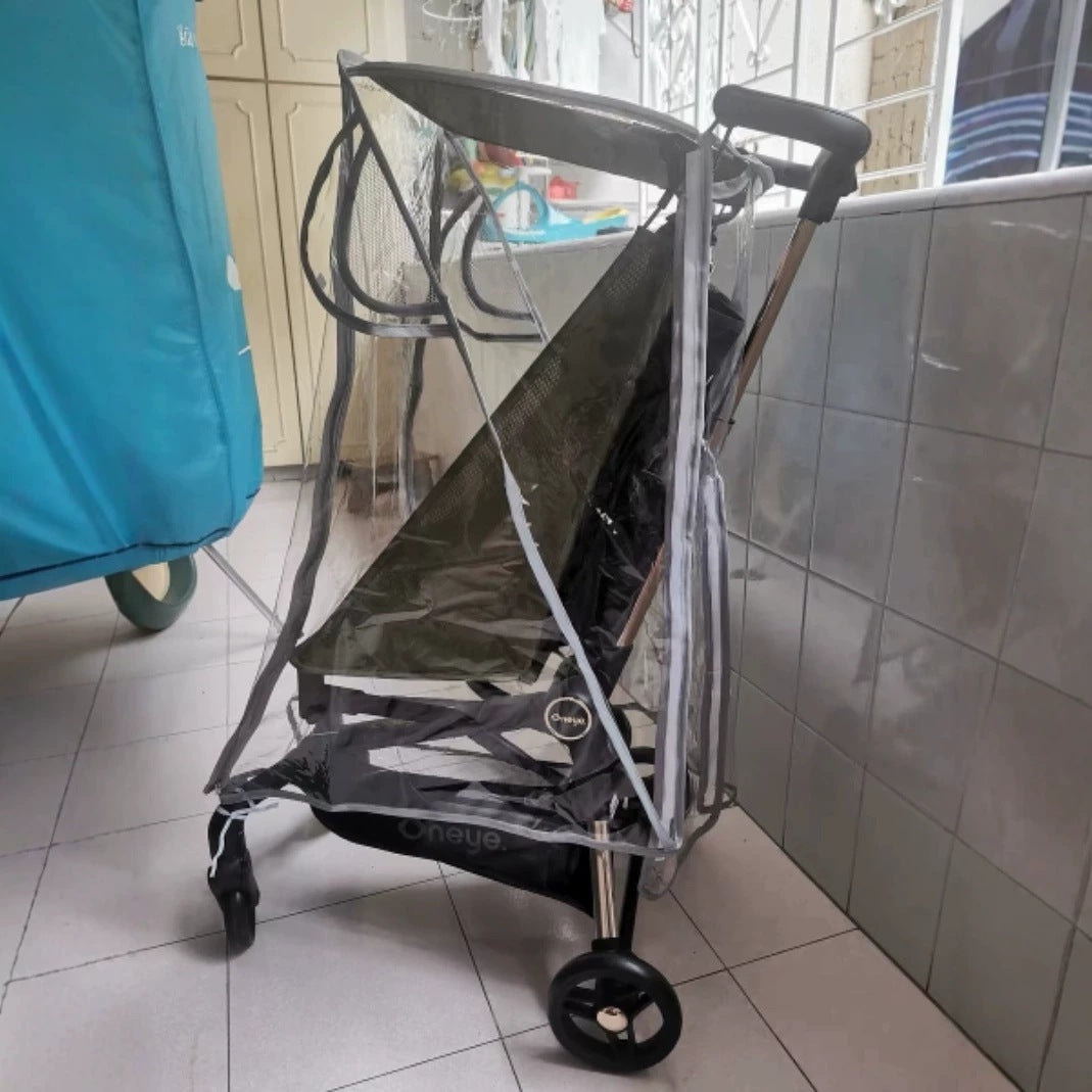 Baby Stroller Rain Cover, Windproof Cover, Warm T18 T2 Wind Shield, Dustproof Raincoat - image 4