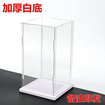 High Transparent Acrylic Display Box Hand Storage Cabinet Assembled Model Cover Toy Building Blocks Dust-proof Box Glue-free - image 2