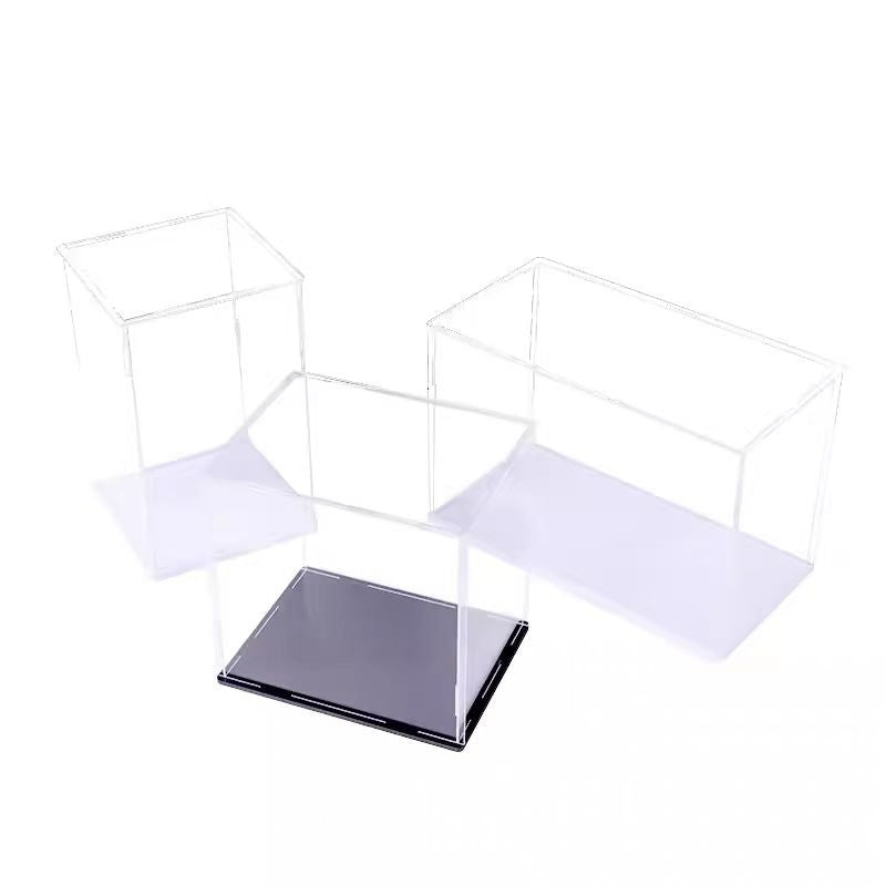 High Transparent Acrylic Display Box Hand Storage Cabinet Assembled Model Cover Toy Building Blocks Dust-proof Box Glue-free - image 5