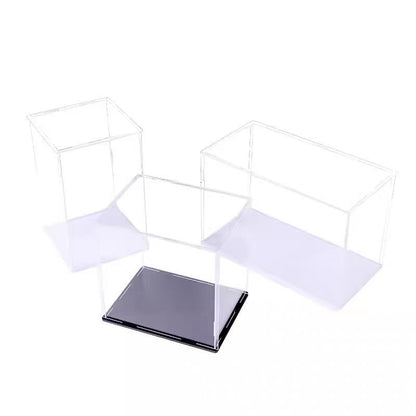 High Transparent Acrylic Display Box Hand Storage Cabinet Assembled Model Cover Toy Building Blocks Dust-proof Box Glue-free - image 5