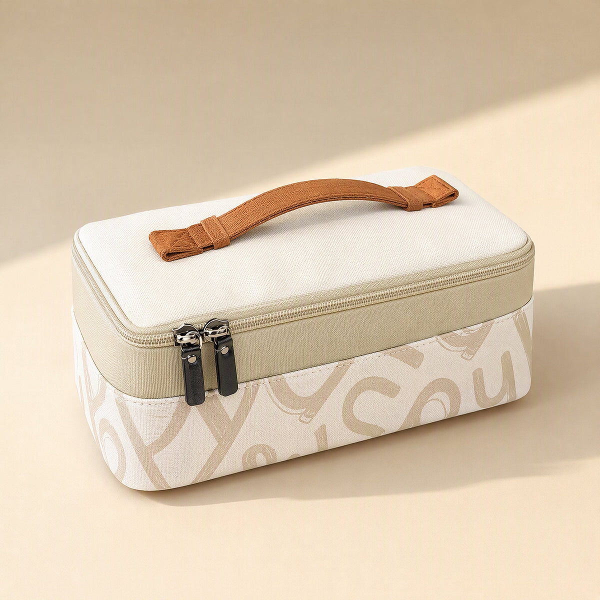 Cube-shaped breast pump storage bag made from 600D Oxford cloth - view 3