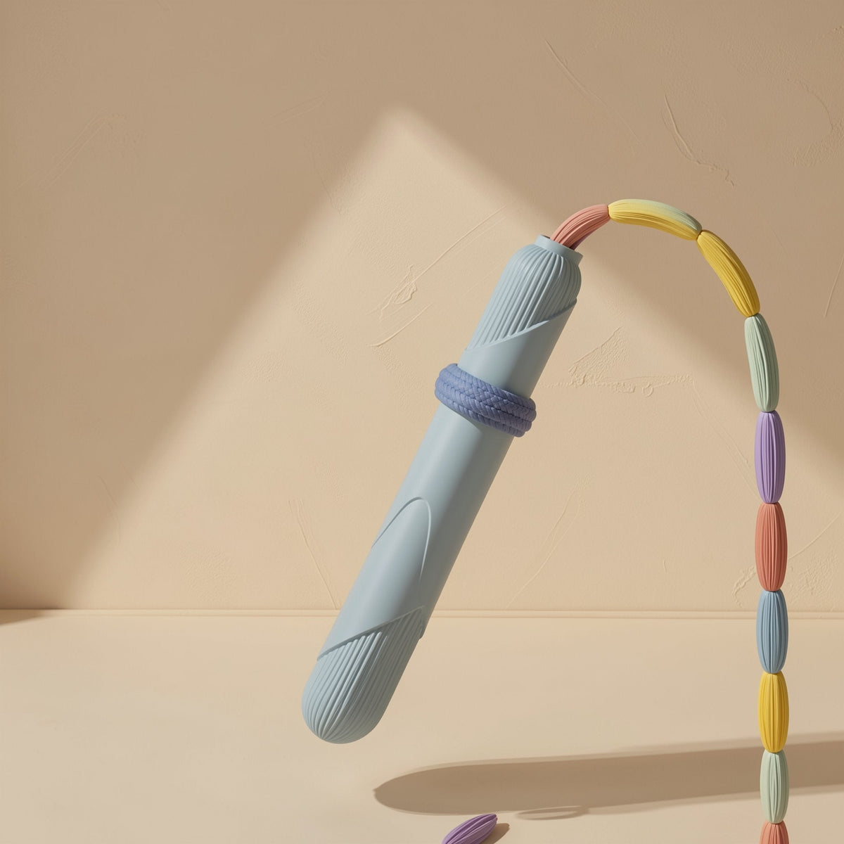 PP bamboo skipping rope with a 2.6mm specification - view 2